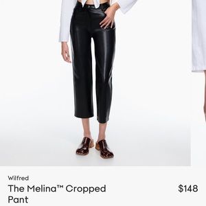 aritzia wilfred melina pant cropped